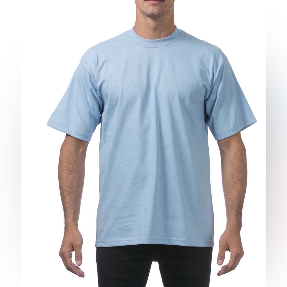 Pro Club Men's Heavyweight Cotton Short Sleeve Crew Neck T-Shirt PROCLUB